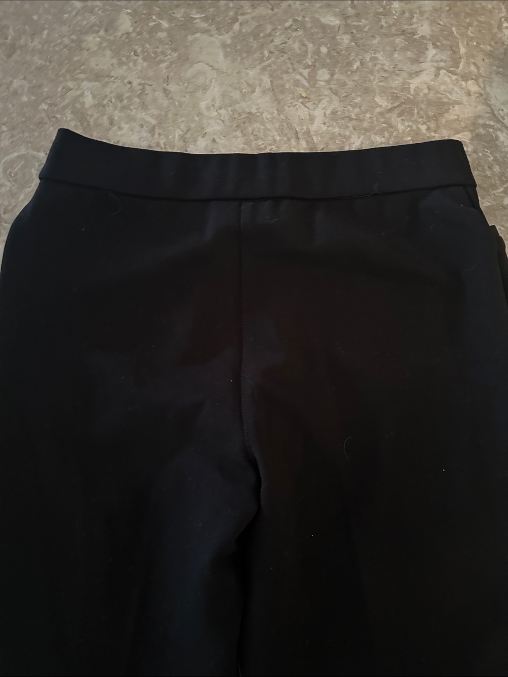 Susan Graver Black Ponte ankle pant. XXS, NWOT. 25.5 inch inseam - Picture 6 of 6